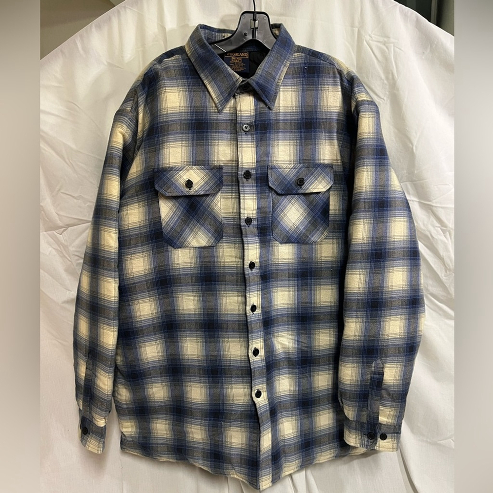 Woodland Lined Button-up Flannel-Big and Tall